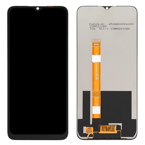 OPPO A15 2020 CPH2185 A15S OPPO A16K CPH2349 OPPO A16E CPH2421 A35 Realme 7i RMX2103 RMX2193 Realme C11 2020 RMX2185 Realme C12 Realme C15 2020 V3 Q2i Realme Narzo 20 Realme Narzo 30A (FA361-HLT) Display ORIGINALE Senza Frame Nero RMX2185 RMX2189 RMX2180 RMX2193 CPH2349 CPH2179 CPH2185