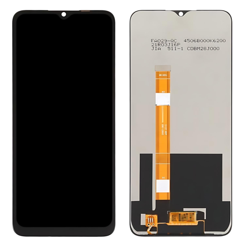 OPPO A15 2020 CPH2185 A15S OPPO A16K CPH2349 OPPO A16E CPH2421 A35 Realme 7i RMX2103 RMX2193 Realme C11 2020 RMX2185 Realme C12 Realme C15 2020 V3 Q2i Realme Narzo 20 Realme Narzo 30A (FA361-HLT) Display ORIGINALE Senza Frame Nero RMX2185 RMX2189 RMX2180 RMX2193 CPH2349 CPH2179 CPH2185