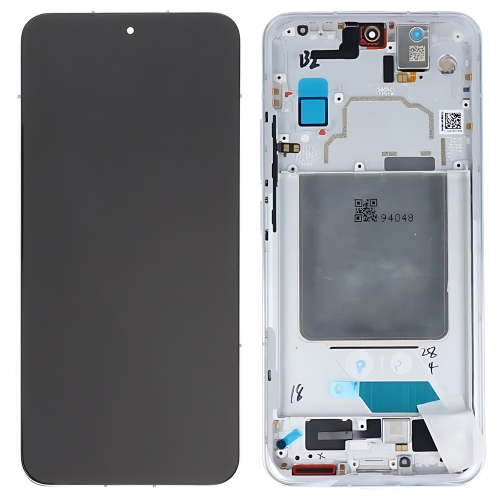 Xiaomi Mi 13 Display ORIGINALE + Frame Service Pack Bianco 2211133C 2211133G
