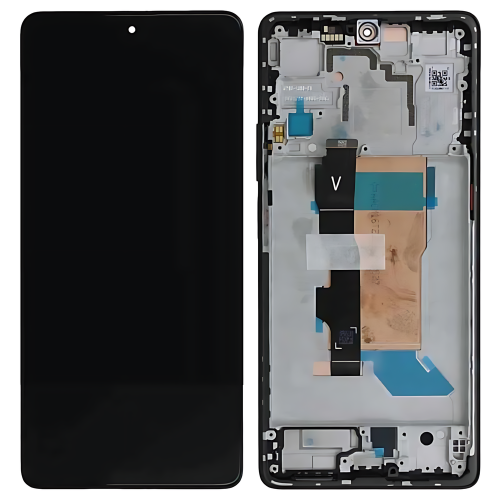 Xiaomi Poco F5 5G Redmi Note 12tubro 2023 Display ORIGINALE + Frame Service Pack Nero 23049PCD8G 23049PCD8I