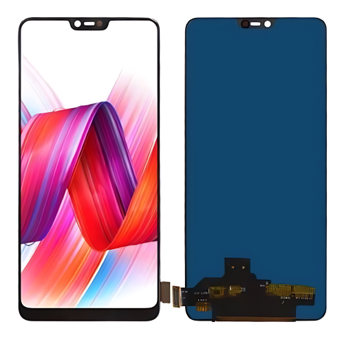 OPPO R15 R15Pro Display ORIGINALE Cambiato Vetro Nero CPH1835 CPH1831 CPH1833
