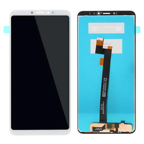 Xiaomi Mi MAX 3 Display RIGENERATO Senza Frame Bianco M1804E4A