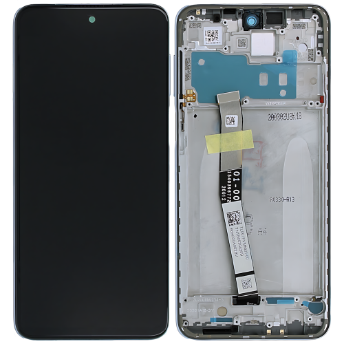Xiaomi Redmi Note 9Pro Redmi Note 9S Redmi Note 9Pro MAX Redmi Note 10Lite Poco M2Pro 2020 Display ORIGINALE + Frame Service Pack Bianco M2003J6A1G M2003J6A2G