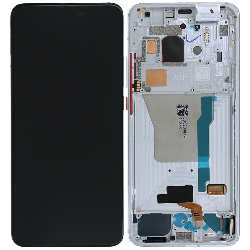 Xiaomi Poco F2Pro Redmi K30Pro Display ORIGINALE + Frame Service Pack Bianco M2004J11G