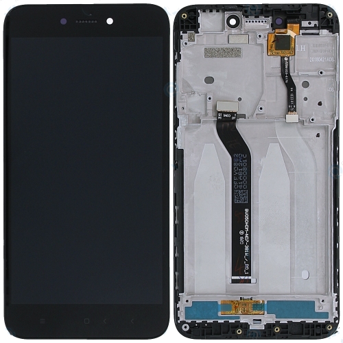 Xiaomi Redmi Go Display ORIGINALE Con Frame Nero M1903C3GG M1903C3GH M1903C3GI