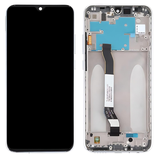 Xiaomi Redmi Note 8 2021 Redmi Note 8 2019 Display ORIGINALE + Frame Service Pack Bianco M1908C3JH M1908C3JG M1908C3JI M1908C3JGG
