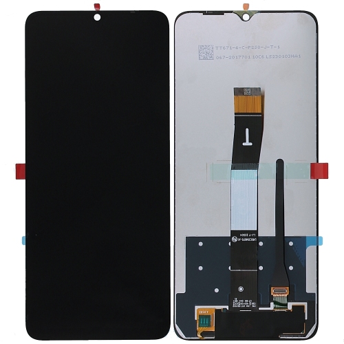 Xiaomi Redmi 12C Poco C55 Redmi 11A Display ORIGINALE Senza Frame Nero 22120RN86G 22120RN86I 22126RN91Y 2212ARNC4L