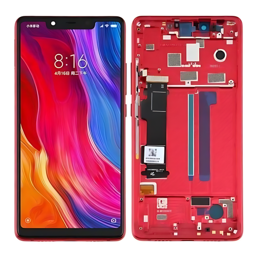 Xiaomi Mi 8SE Display ORIGINALE + Frame Rosso M1902F1G