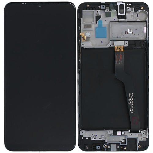 Samsung A105F A10 2019 (欧洲版本) 原压带框 黑