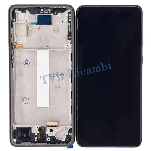 Samsung A336B A33 5G 2022 Display OLED + Frame Nero