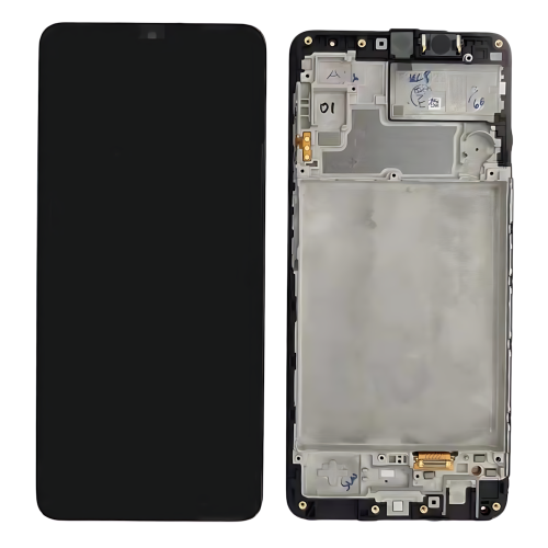 Samsung M22 M225 E225 Display Originale Con Frame Service Pack Nero