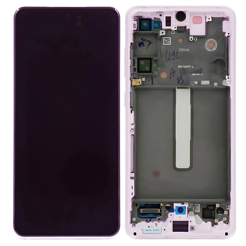 Samsung S21FE G990B 售后原装总成带框 紫