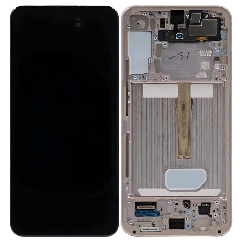Samsung S22Plus S906B Display Originale + Frame Service Pack Rosa