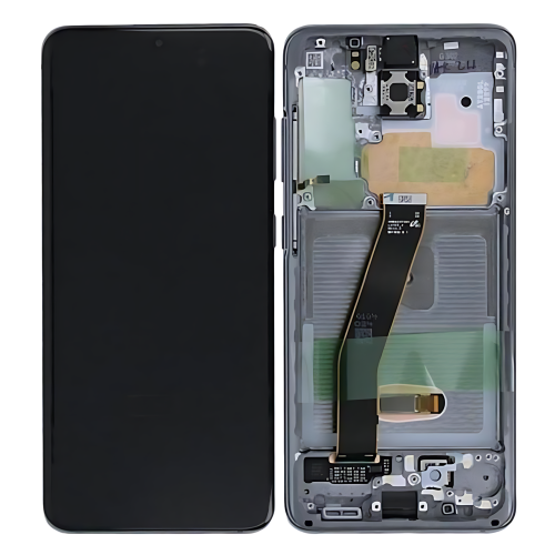 Samsung S20 4G G980F S20 5G G981B Display Originale + Frame Service Pack Grigio Nero