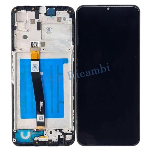 Samsung A226B A22 5G 2021 Display Rigenerato + Frame Nero