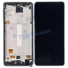 Samsung A52 4G A525F A52 5G A526B A52S A528B Display OLED + Frame Argento Bianco