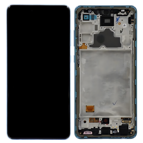 Samsung A725F A72 4G 2021 A726B A72 5G 2021 售后原装总成带框 蓝