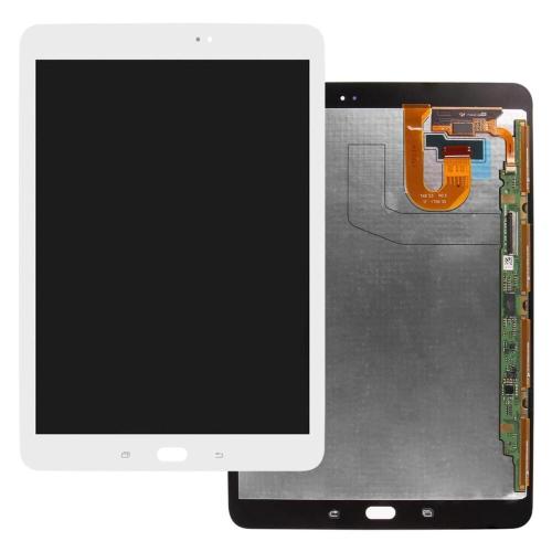 Samsung Tablet T825 T820 Display Originale Cambiato Vetro Senza Frame Bianco