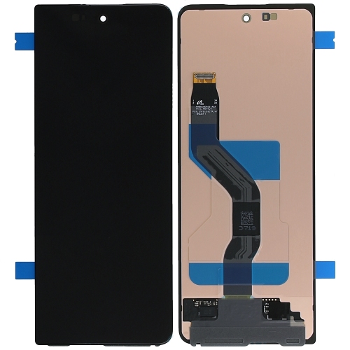Samsung Galaxy Z Fold 5 F946B Outer Display ORIGINALE Senza Frame Service Pack Nero