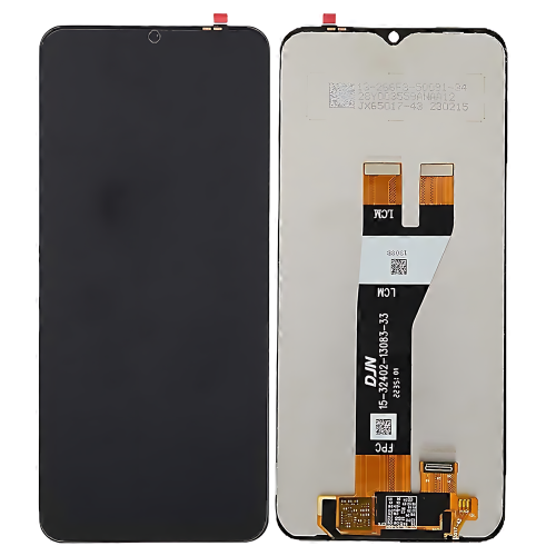Samsung A146P A14 5G A146U (Piccolo Fibbia) Display Rigenerato Senza Frame Nero
