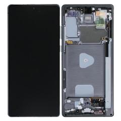 Samsung Note 20 5G N980F N981B Display Originale + Frame Service Pack Nero Grigio