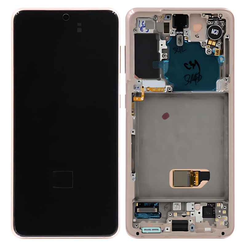 Samsung S21 5G G991B 售后原装总成带框 紫