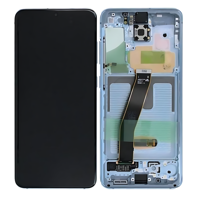 Samsung S20 4G G980F S20 5G G981B 售后原装总成带框 蓝