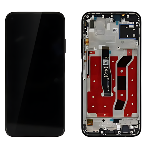 Huawei P40Lite Display ORIGINALE + Frame Service Pack Nero JNY-L21A JNY-L01A JNY-L21B JNY-L22A JNY-L02A JNY-L22B