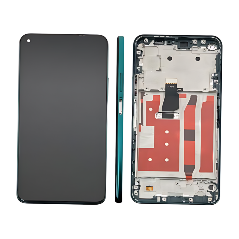 Huawei P40Lite Display ORIGINALE + Frame Service Pack Verde JNY-L21A JNY-L01A JNY-L21B JNY-L22A JNY-L02A JNY-L22B
