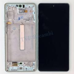 Samsung A736B A73 5G 售后原装总成带框 绿