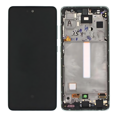 Samsung A528B A52S Display Originale + Frame Service Pack Verde