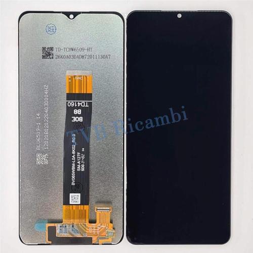Samsung A127F A12 2021 (BOE B8 TD4160) Display Rigenerato Senza Frame Nero