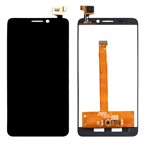 Alcatel One Touch Idol S Slate Display Con Frame Nero OT-6035