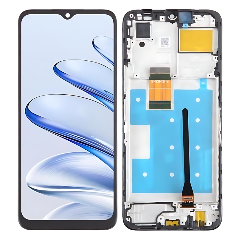 Huawei Honor 70Lite RBN-NX1 Display ORIGINALE + Cornice Nero