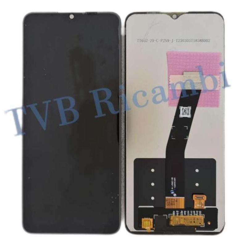 TCL 20E TCL 20Y 6125 6156 Alcatel 1S 2021 Alcatel 3L 2021 Display RIGENERATO Senza Frame Nero OT6025 OT6025H OT6056