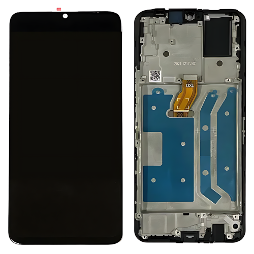 Huawei Honor X7 Display ORIGINALE + Frame Nero CMA-LX2