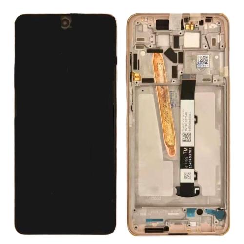 Xiaomi Poco x3 Poco x3NFC Poco x3Pro J20S Display ORIGINALE + Frame Service Pack Oro M2007J20CG M2007J20CT