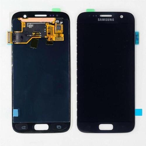 Samsung S7 G930F Display ORIGINALE Cambiato Vetro Nero