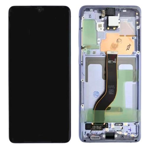 Samsung S20Plus 4G S20Plus 5G G985F G986B 售后原装总成带框 极光蓝