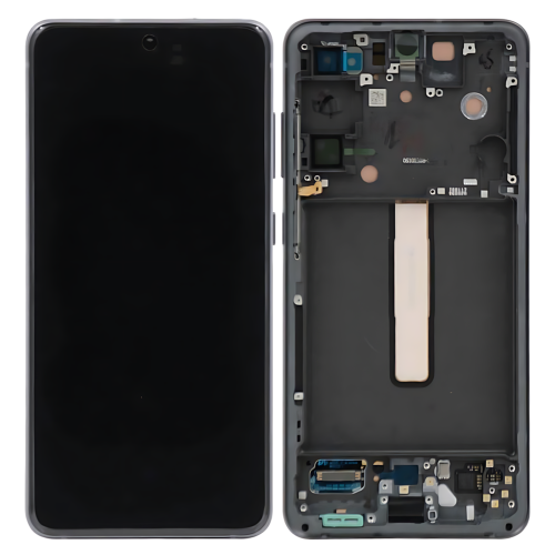 Samsung S21FE G990B 售后原装总成带框 灰黑