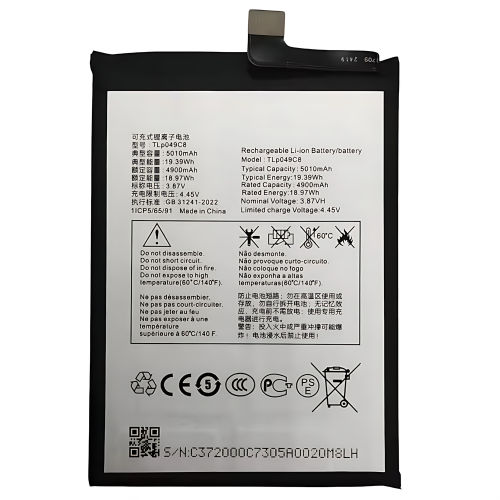 Batteria ORIGINALE TLP049C8 TLP049C9 TCL 40SE T610K T610K2 T610P T610P2 TCL 50 5G T613K