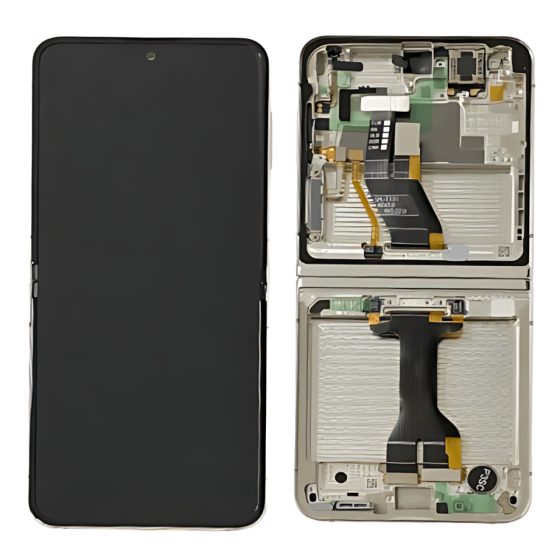 Samsung Z Flip 5 5G F731B 售后原装总成带框 米黄色