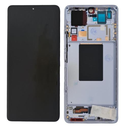 Xiaomi Mi 12Pro Mi 12S Pro Display ORIGINALE + Frame Service Pack Blu 2201122C 2201122G