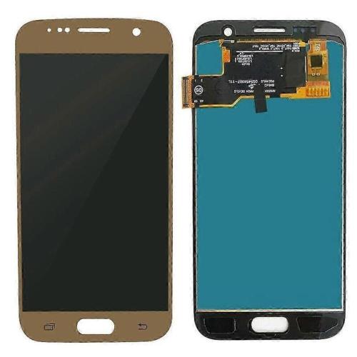 Samsung S7 G930F Display ORIGINALE Cambiato Vetro Oro