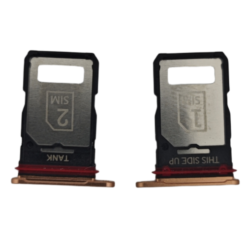Motorola Moto Edge 50 Sim Tray Peluria di Pesca Arancia XT2407 XT2407-1