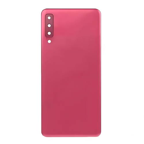 Samsung A7 2018 A750F Cover Posteriore + Supporto Fotocamera Rosa