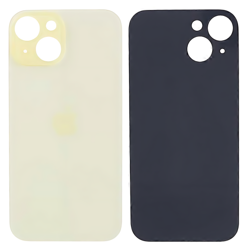 IPhone 15Plus 后盖玻璃 (大孔) 黄