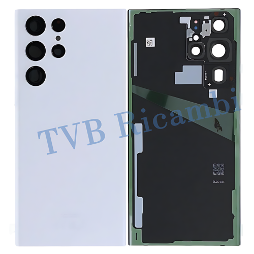 Samsung S22Ultra 5G S908B 后盖带镜片 白