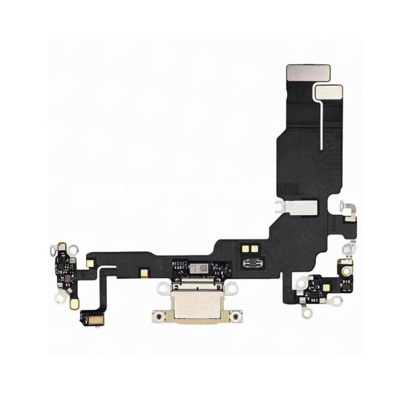 IPhone 15 原装尾插小板 黄
