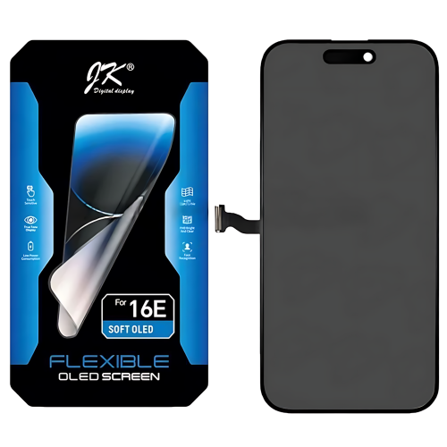IPhone 16E IPhone 17E Display Completo Compatibile OLED SOFT (JK) Nero